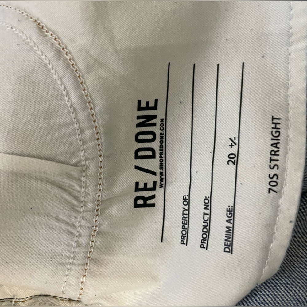 RE/DONE 70s Straight Jeans - Picture 6 of 8
